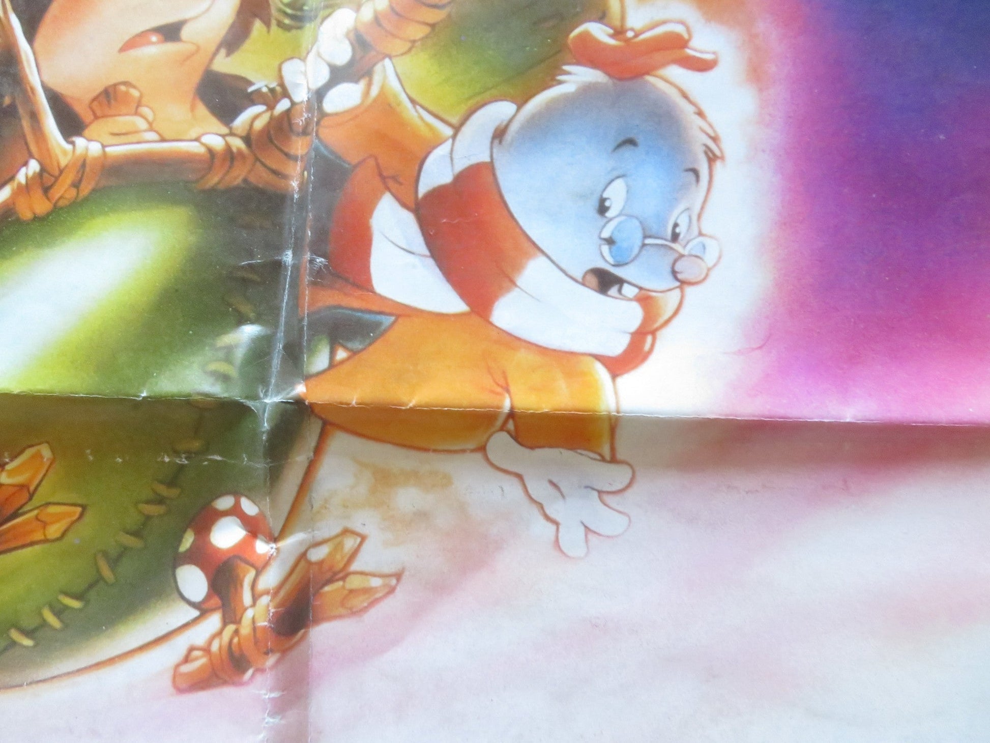 ONCE UPON A FOREST QUAD POSTER FOLDED MICHAEL CRAWFORD BEN VEREEN 1993 Rendezvous Cinema Movie posters