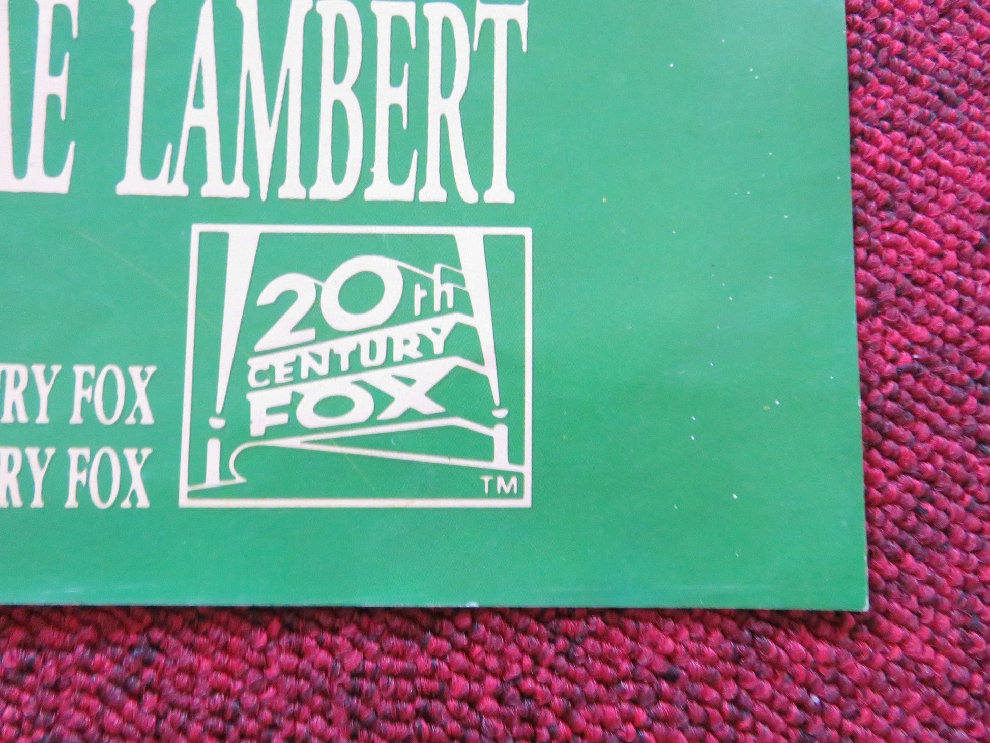 ONCE UPON A FOREST QUAD POSTER FOLDED MICHAEL CRAWFORD BEN VEREEN 1993 Rendezvous Cinema Movie posters