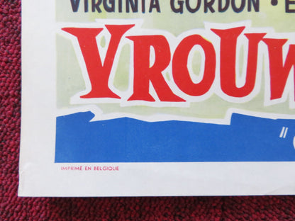 ONCE UPON A KNIGHT BELGIUM POSTER ERIC WOOD VIRGINIA GORDON 1961 Rendezvous Cinema Movie posters