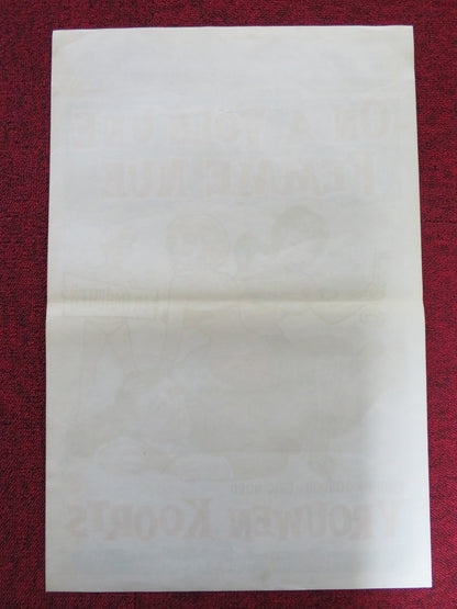 ONCE UPON A KNIGHT BELGIUM POSTER ERIC WOOD VIRGINIA GORDON 1961 Rendezvous Cinema Movie posters