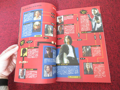 ONCE UPON A TIME IN MEXICO JAPANESE BROCHURE / PRESS BOOK BANDERAS HAYEK 2003 Rendezvous Cinema Movie posters