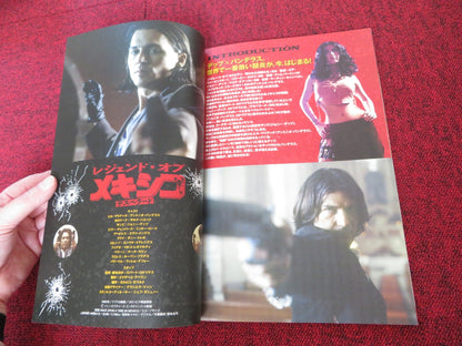 ONCE UPON A TIME IN MEXICO JAPANESE BROCHURE / PRESS BOOK BANDERAS HAYEK 2003 Rendezvous Cinema Movie posters