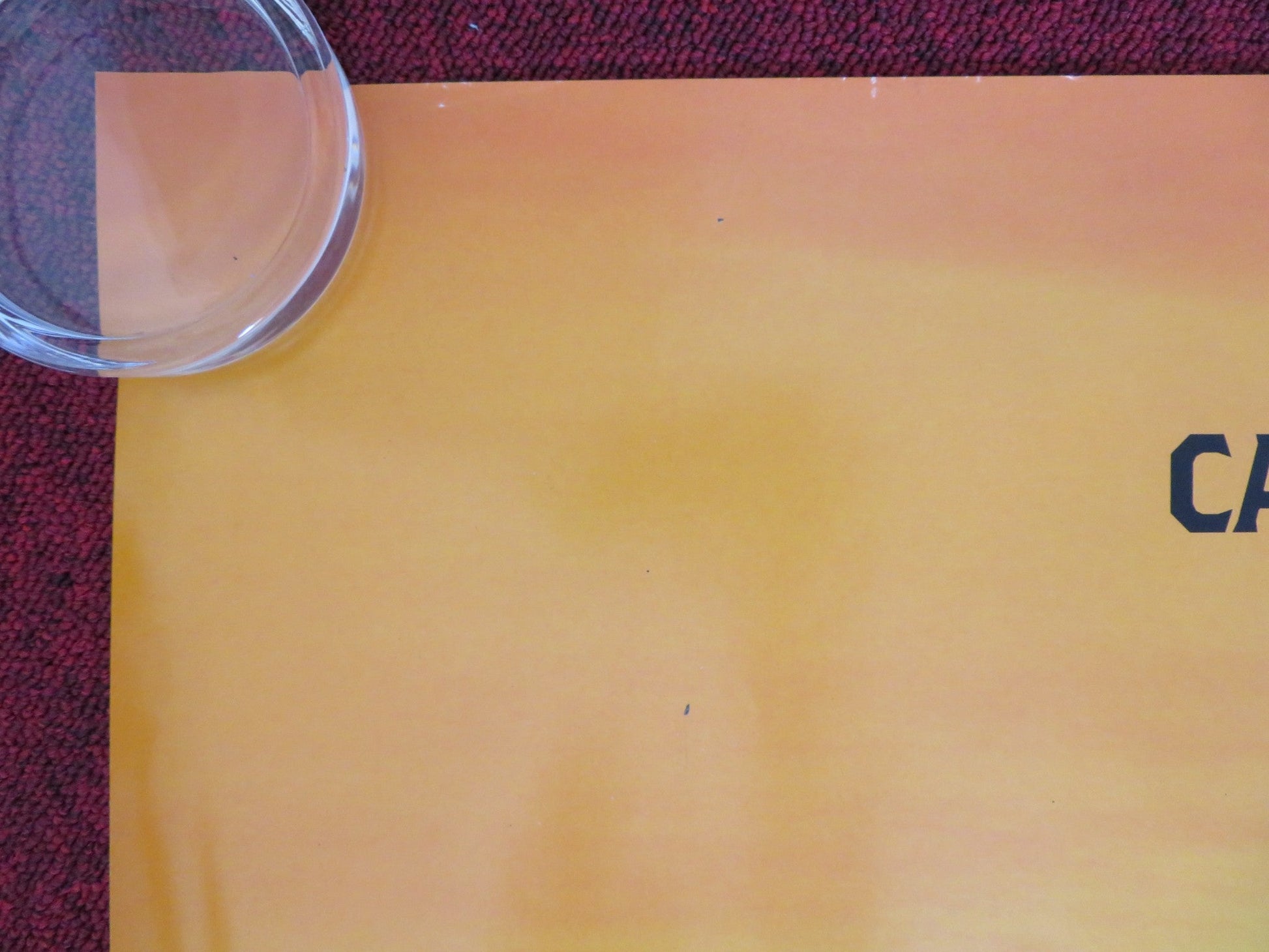 ONCE UPON A TIME IN THE MIDLANDS UK QUAD (30"x 40") ROLLED POSTER CARLYLE 2002 Rendezvous Cinema Movie posters