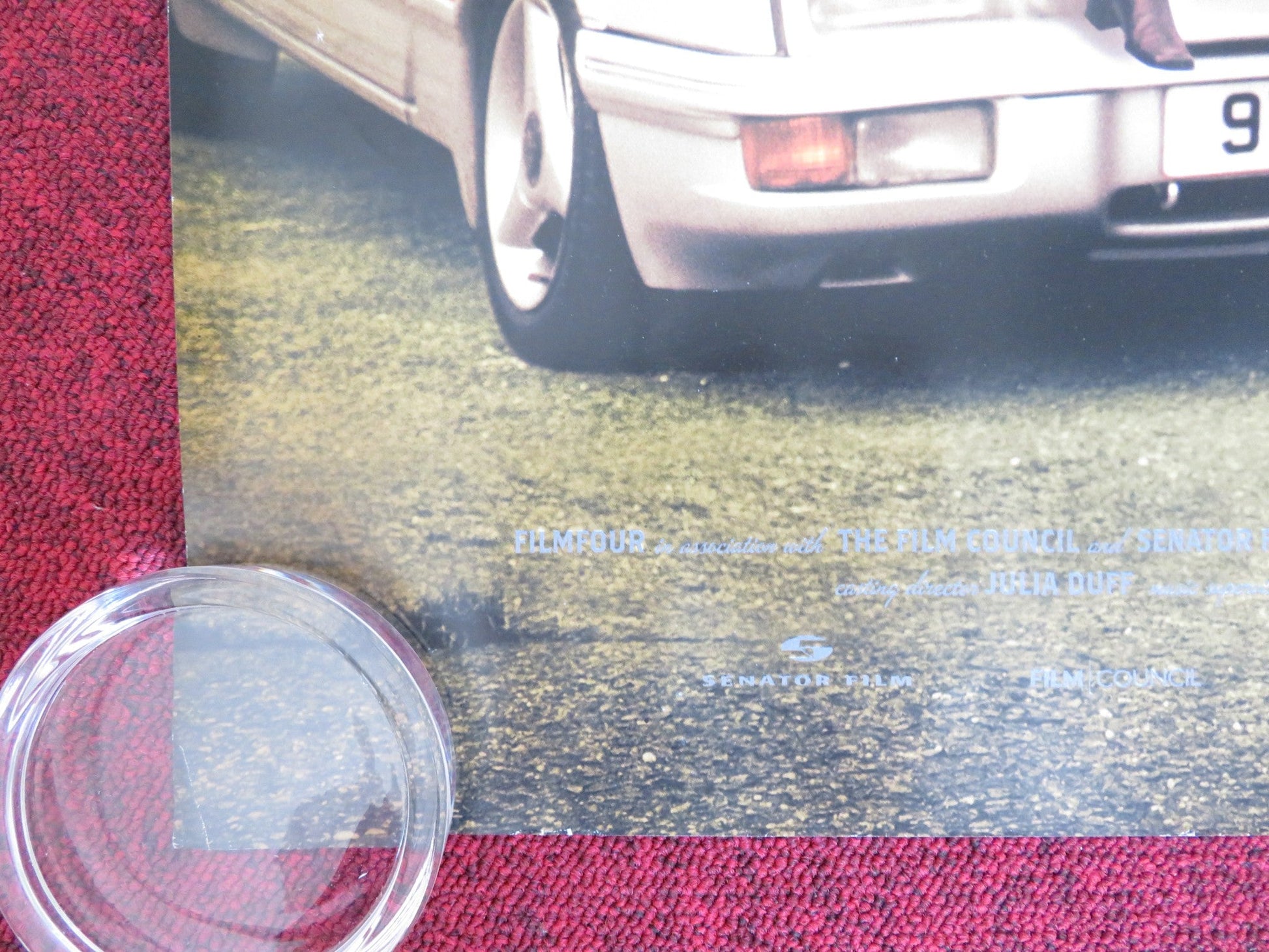 ONCE UPON A TIME IN THE MIDLANDS UK QUAD (30"x 40") ROLLED POSTER CARLYLE 2002 Rendezvous Cinema Movie posters