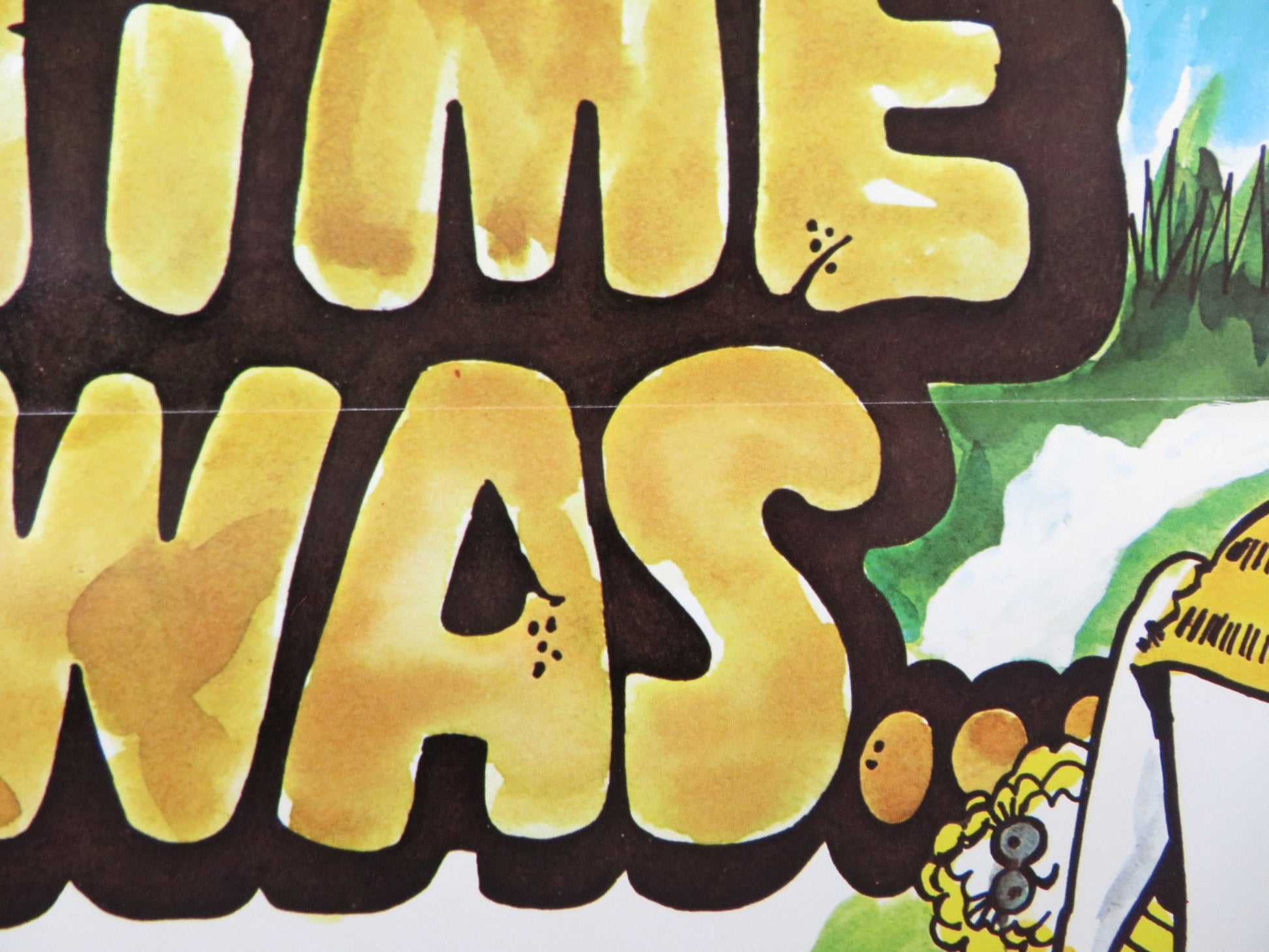 ONCE UPON A TIME SHE WAS US TRI FOLDED ONE SHEET ROLLED POSTER A. HAVEN 1979 Rendezvous Cinema Movie posters