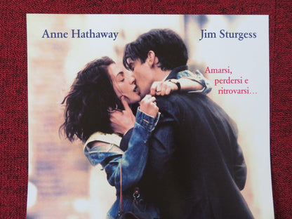 ONE DAY ITALIAN LOCANDINA POSTER ANNE HATHAWAY JIM STURGESS 2011 Rendezvous Cinema Movie posters