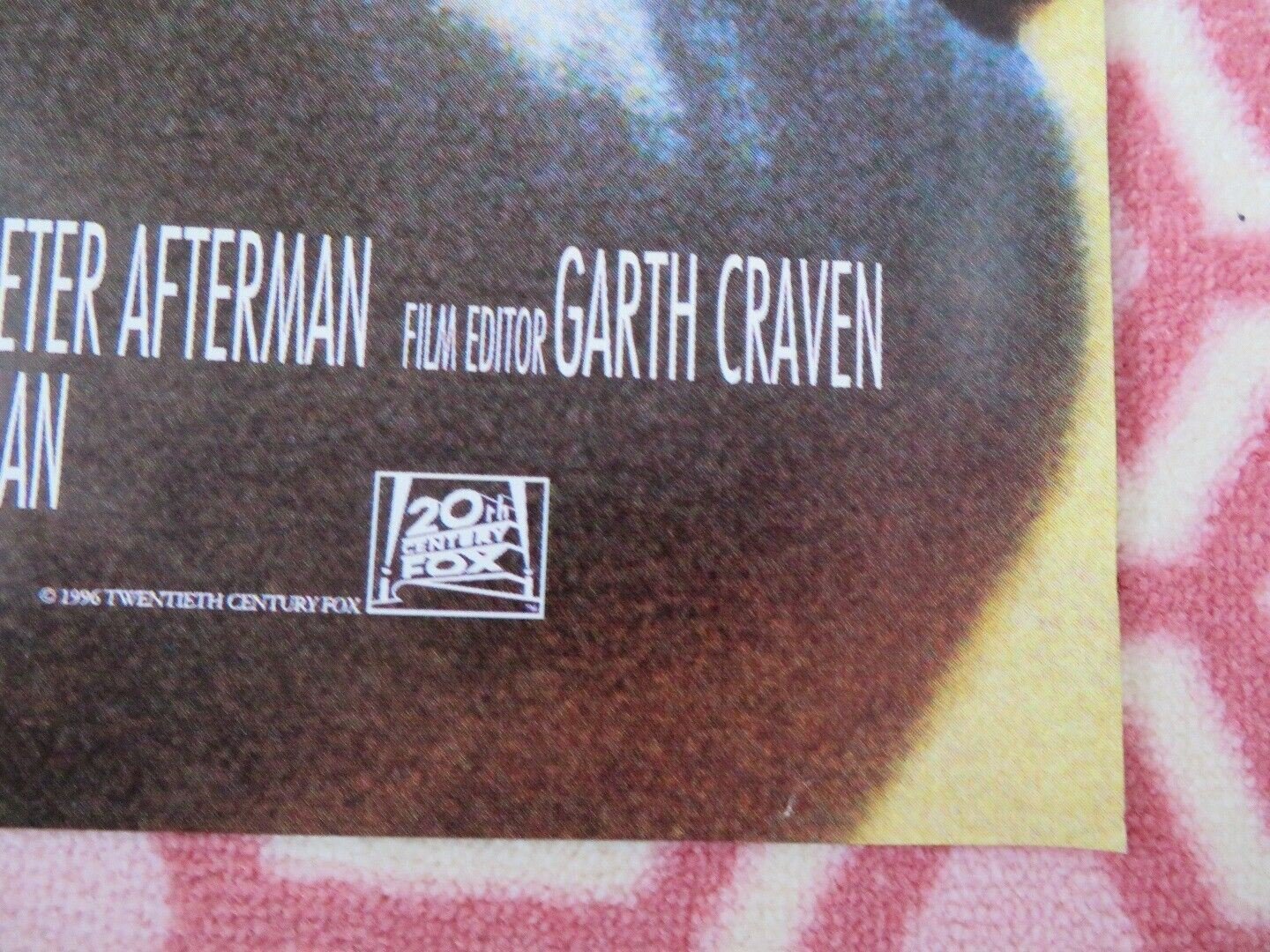 ONE FINE DAY BRITISH QUAD (30"x40") POSTER GEORGE CLOONEY MICHELLE PFEIFFER Movie posters