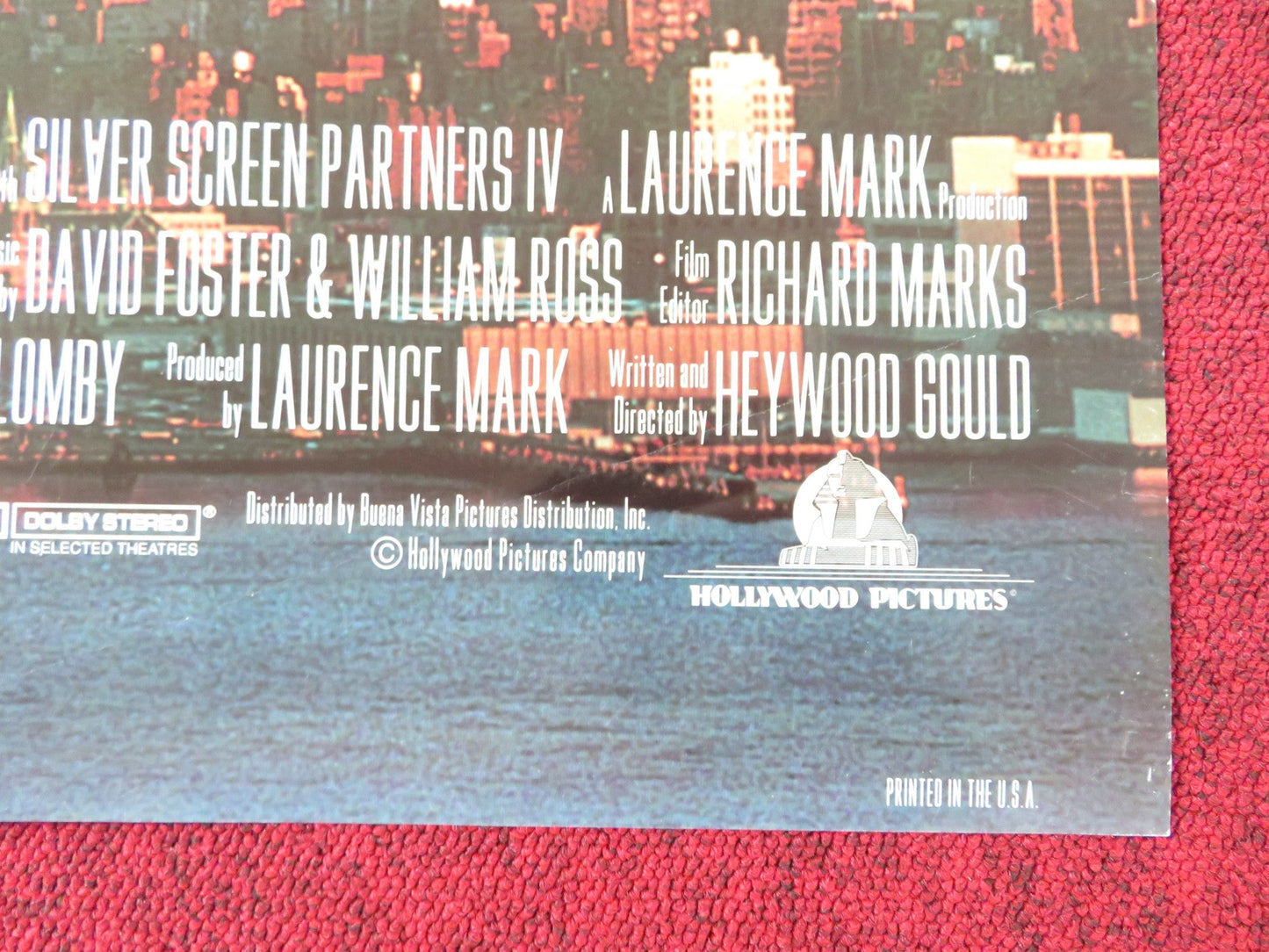 ONE GOOD COP FOLDED US ONE SHEET POSTER MICHAEL KEATON 1991 Rendezvous Cinema Movie posters