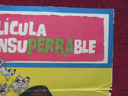 ONE HUNDRED AND ONE DALMATIANS SPANISH POSTER DISNEY ROD TAYLOR 1961 Rendezvous Cinema Movie posters