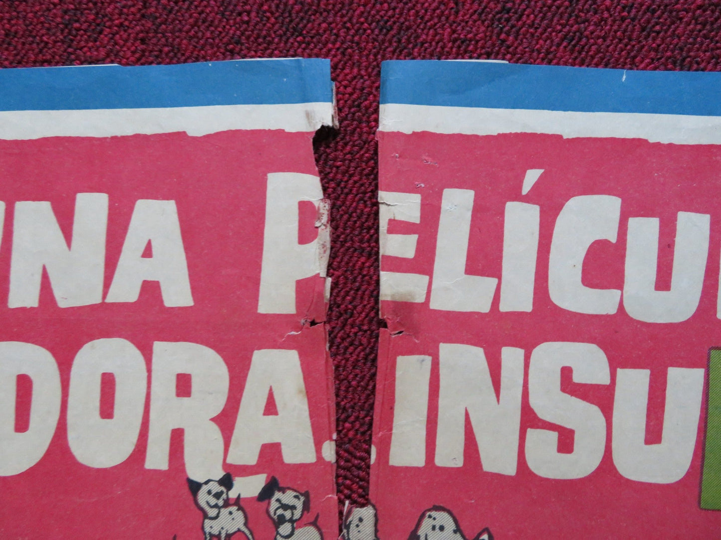 ONE HUNDRED AND ONE DALMATIANS SPANISH POSTER DISNEY ROD TAYLOR 1961 Rendezvous Cinema Movie posters