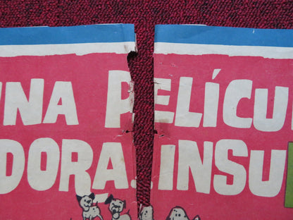 ONE HUNDRED AND ONE DALMATIANS SPANISH POSTER DISNEY ROD TAYLOR 1961 Rendezvous Cinema Movie posters