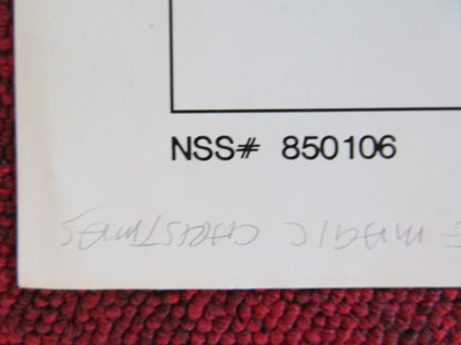 ONE MAGIC CHRISTMAS FOLDED US ONE SHEET POSTER DISNEY MARY STEENBURGEN 1985 Rendezvous Cinema Movie posters