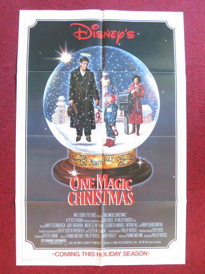 ONE MAGIC CHRISTMAS FOLDED US ONE SHEET POSTER DISNEY MARY STEENBURGEN 1985 Rendezvous Cinema Movie posters