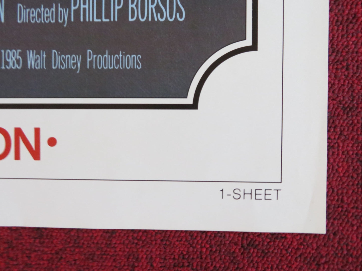 ONE MAGIC CHRISTMAS FOLDED US ONE SHEET POSTER DISNEY MARY STEENBURGEN 1985 Rendezvous Cinema Movie posters