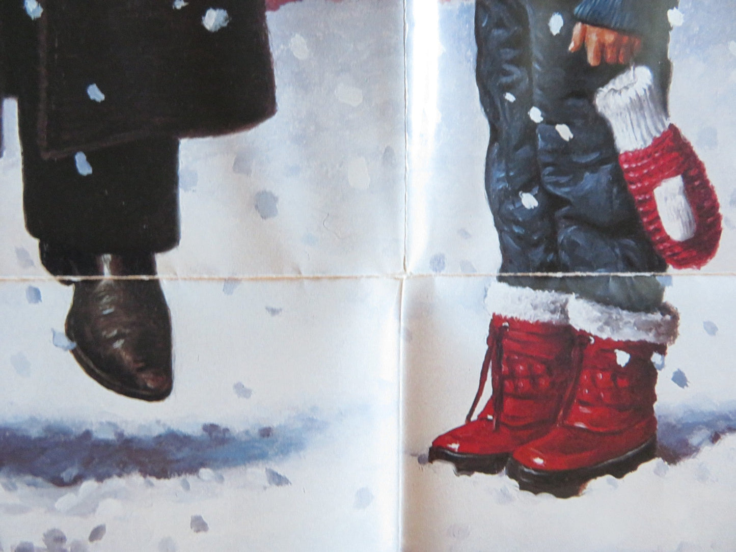 ONE MAGIC CHRISTMAS FOLDED US ONE SHEET POSTER DISNEY MARY STEENBURGEN 1985 Rendezvous Cinema Movie posters