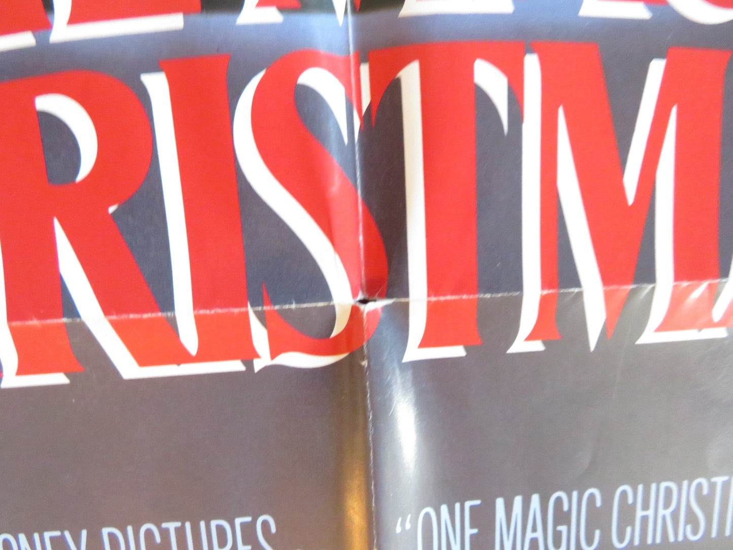 ONE MAGIC CHRISTMAS FOLDED US ONE SHEET POSTER DISNEY MARY STEENBURGEN 1985 Rendezvous Cinema Movie posters