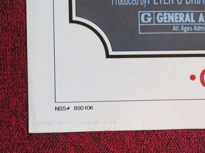 ONE MAGIC CHRISTMAS FOLDED US ONE SHEET POSTER DISNEY MARY STEENBURGEN 1985 Rendezvous Cinema Movie posters