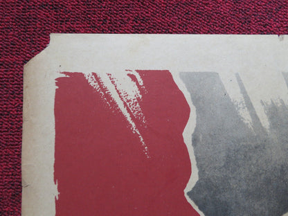 ONE MINUTE TO ZERO FOLDED MEXICAN POSTER ROBERT MITCHUM ANN BLYTH 1952 Rendezvous Cinema Movie posters