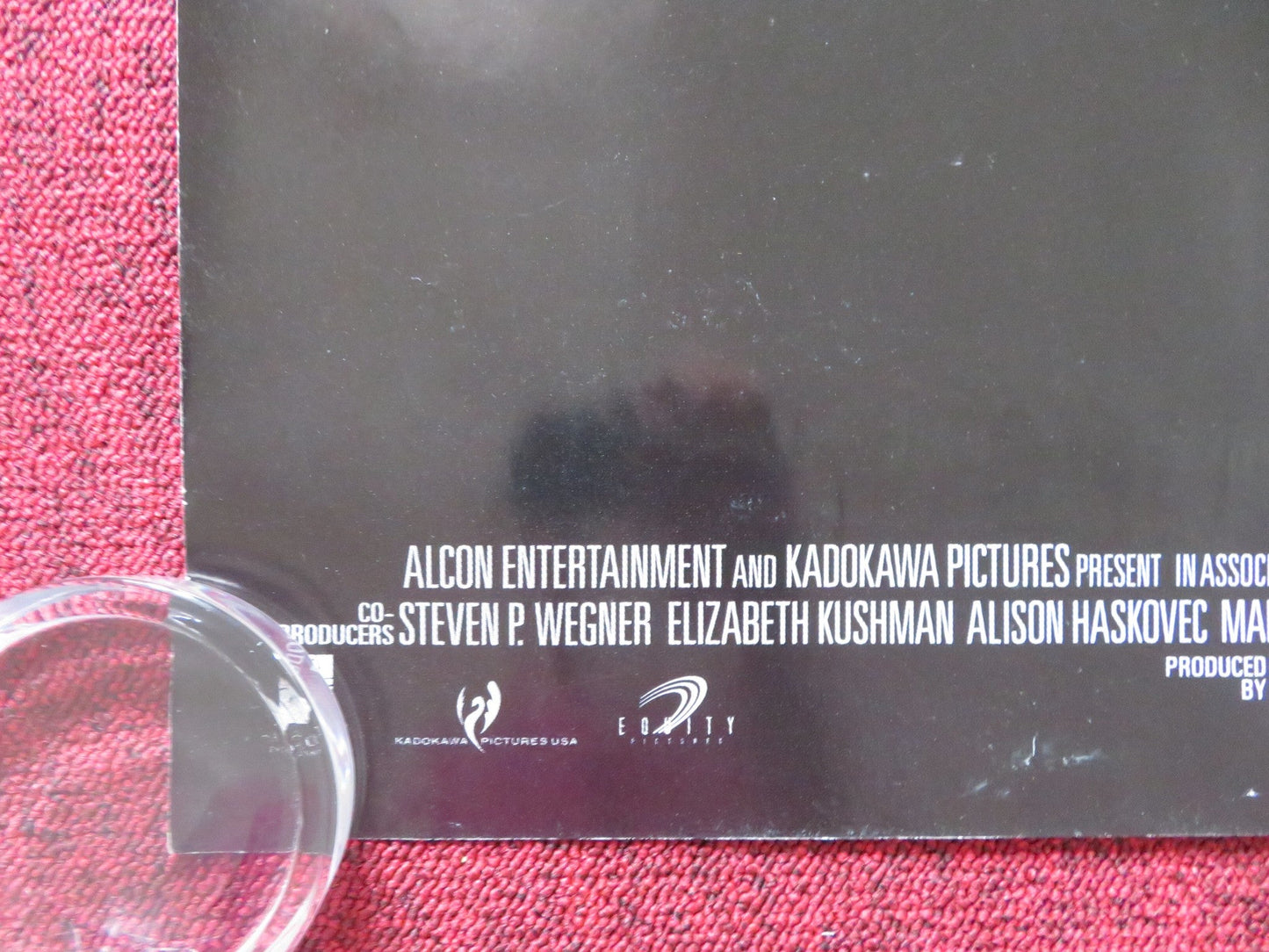 ONE MISSED CALL UK QUAD ROLLED POSTER SHANNYN SOSSAMON EDWARDS BURNS 2008 Rendezvous Cinema Movie posters