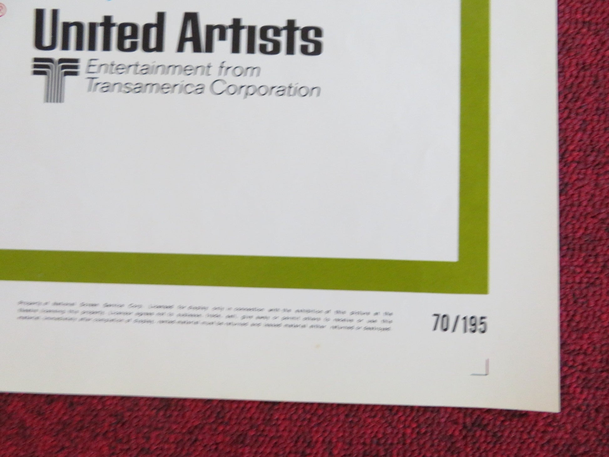 ONE MORE TIME FOLDED US ONE SHEET POSTER SAMMY DAVIS JR. PETER LAWFORD 1970 Rendezvous Cinema Movie posters