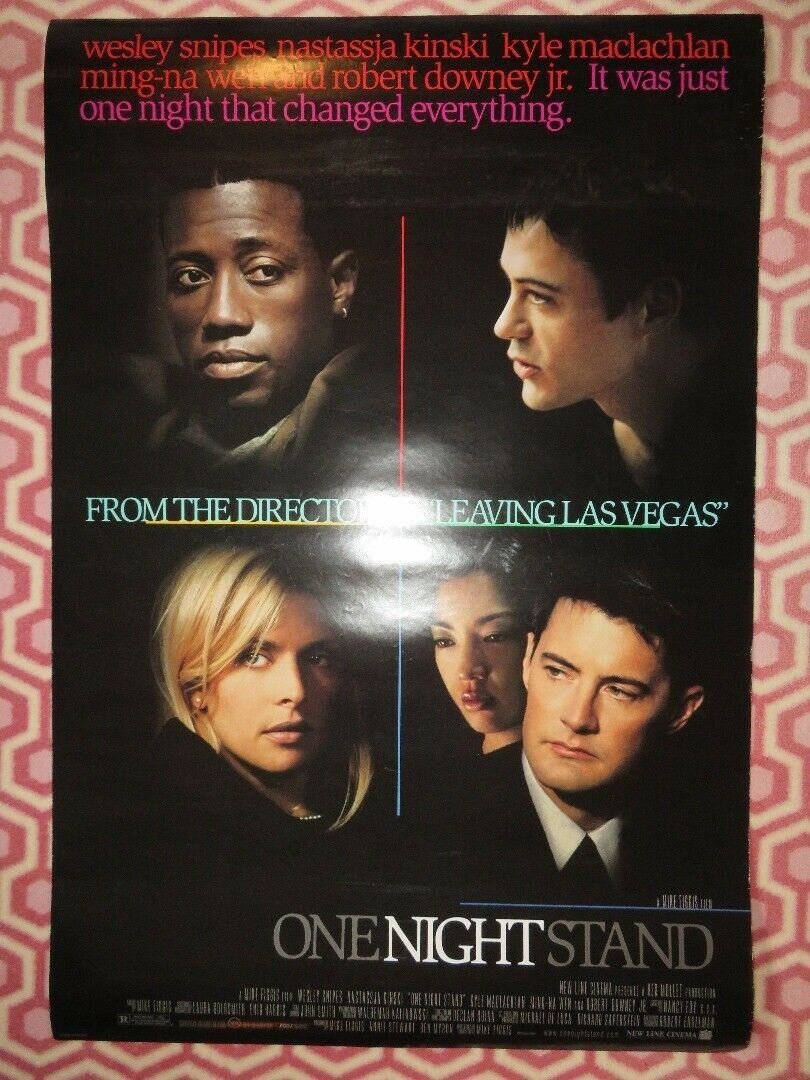 ONE NIGHT STAND US ONE SHEET ROLLED POSTER WESLEY SNIPES 1997 Rendezvous Cinema Movie posters