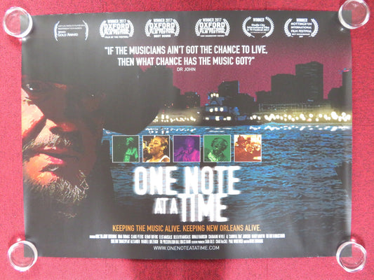 ONE NOTE AT A TIME UK QUAD ROLLED POSTER DR. JOHN IRMA THOMAS 2016 Rendezvous Cinema Movie posters