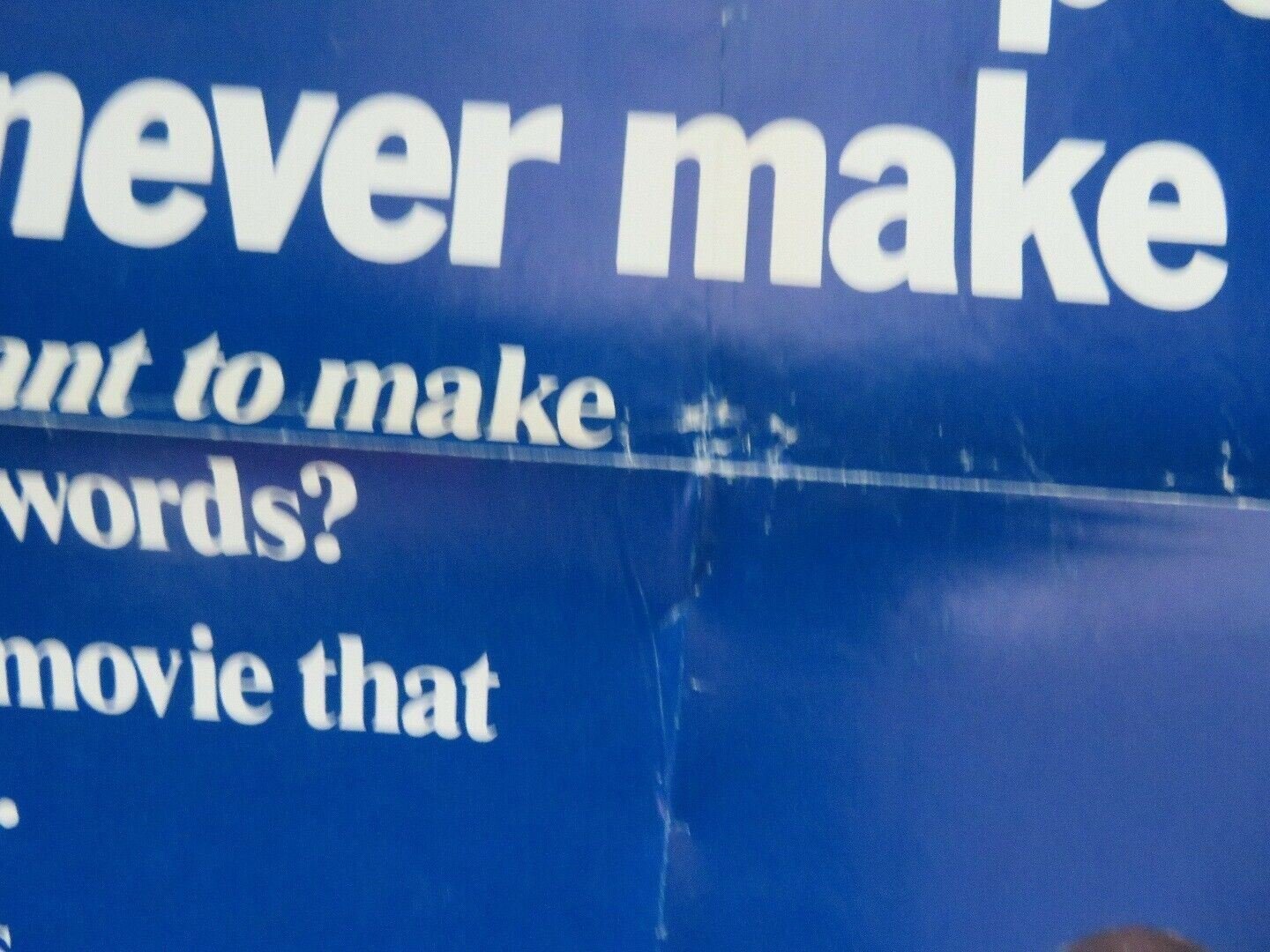 ONE ON ONE STYLE B US ONE SHEET POSTER ROBBY BENSON ANNETTE O'TOOLE '77 Movie posters