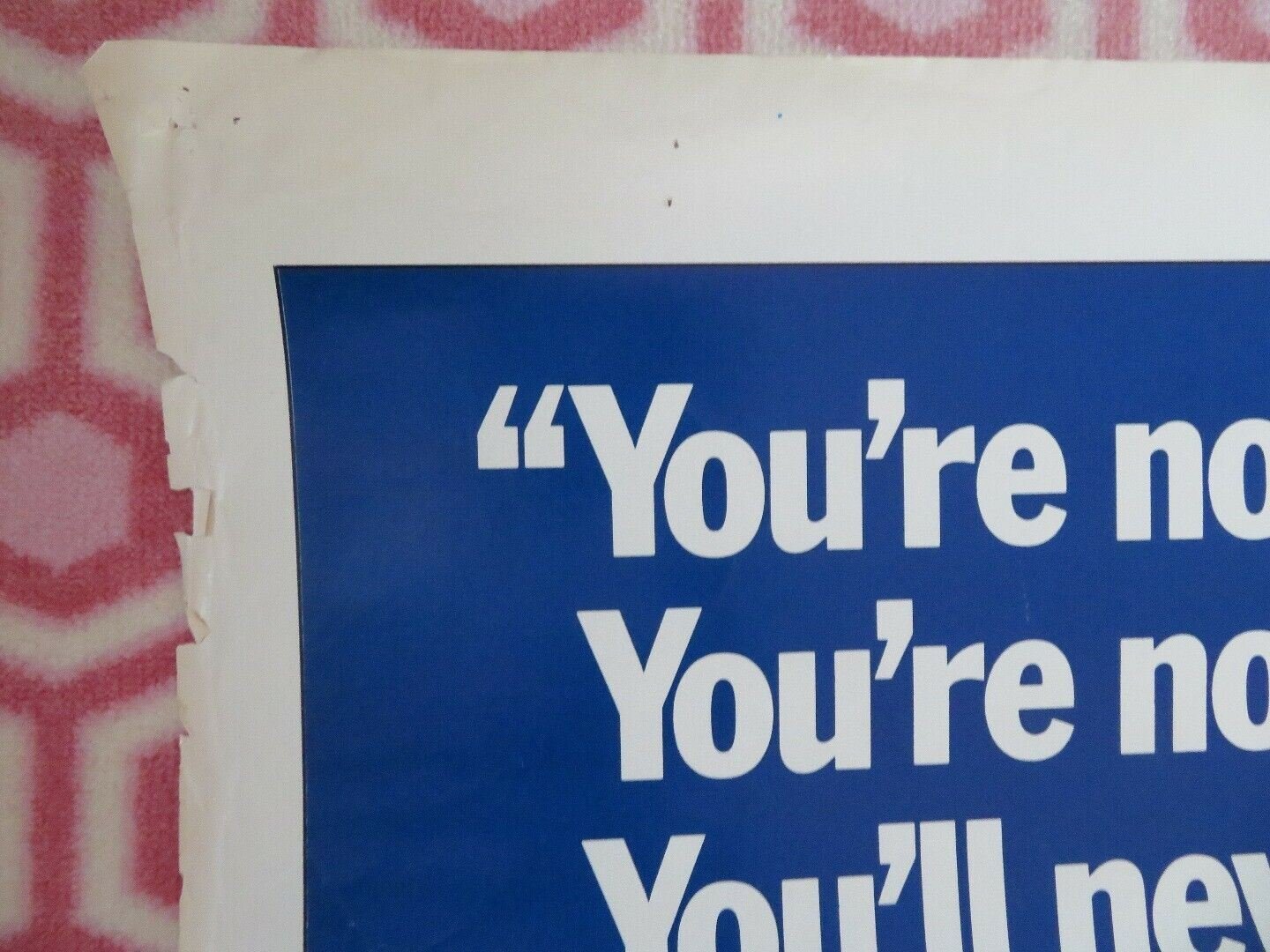 ONE ON ONE STYLE B US ONE SHEET POSTER ROBBY BENSON ANNETTE O'TOOLE '77 Movie posters