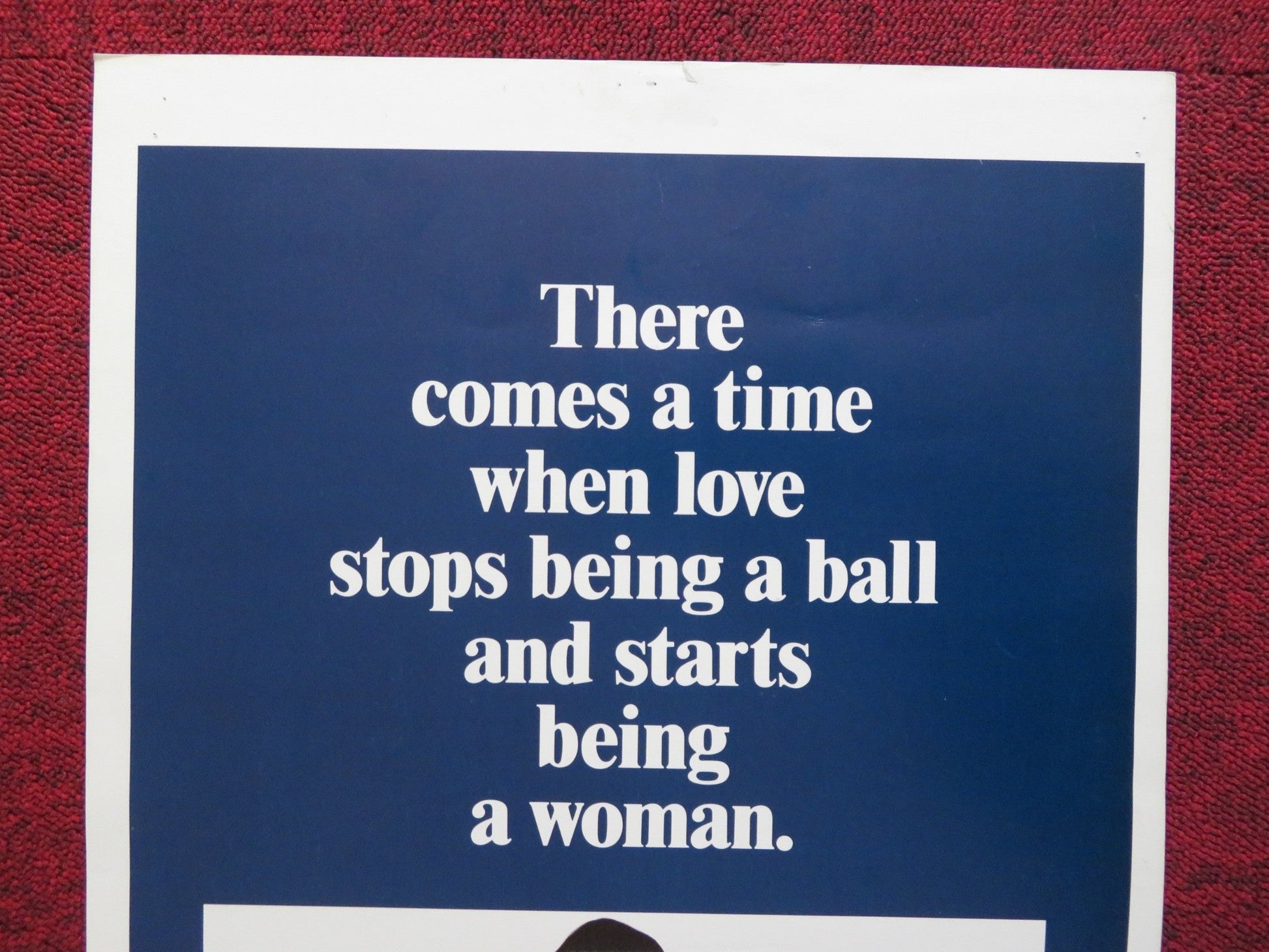 ONE ON ONE US INSERT (14"x 36") POSTER ROBBY BENSON ANNETTE O'TOOLE 1977 Rendezvous Cinema Movie posters