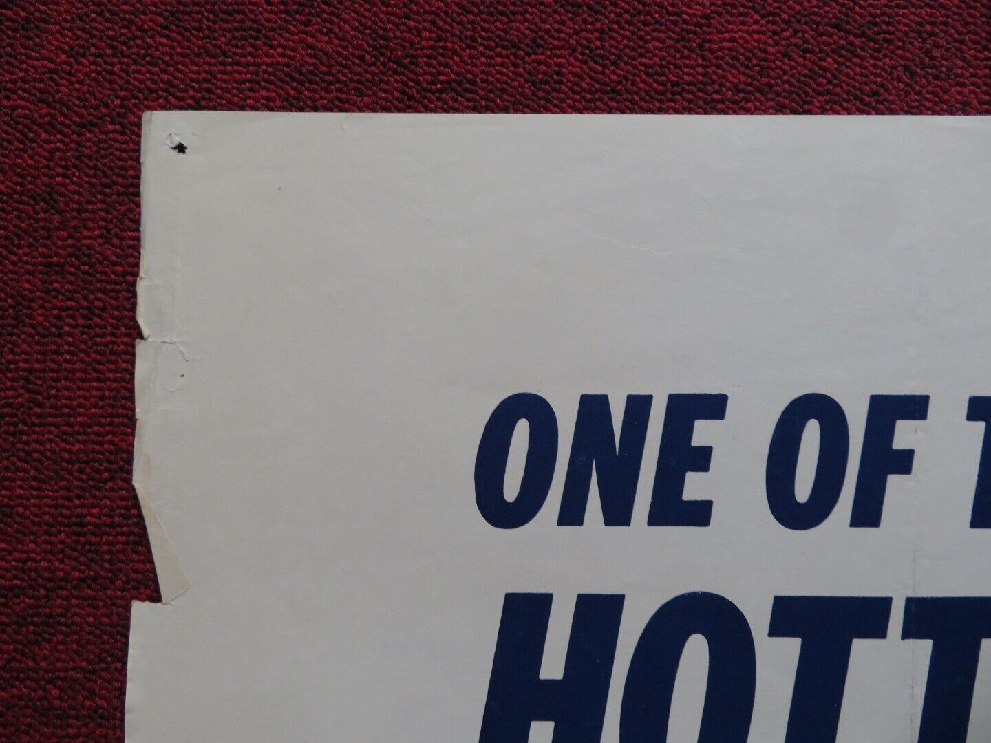 ONE POTATO TWO POTATO FOLDED US ONE SHEET POSTER BERNIE HAMILTON BARBARA BARRIE Movie posters