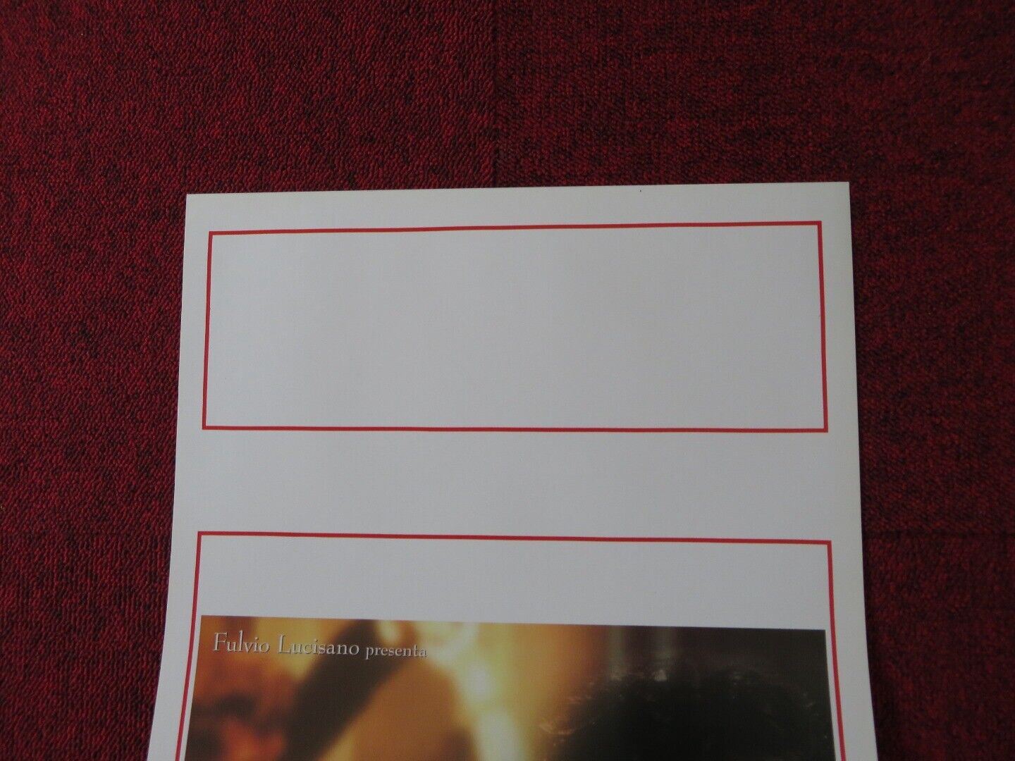 ONEGIN ITALIAN LOCANDINA (27.5"x13") POSTER LIV TYLER RALPH FIENNES 1999 Movie posters