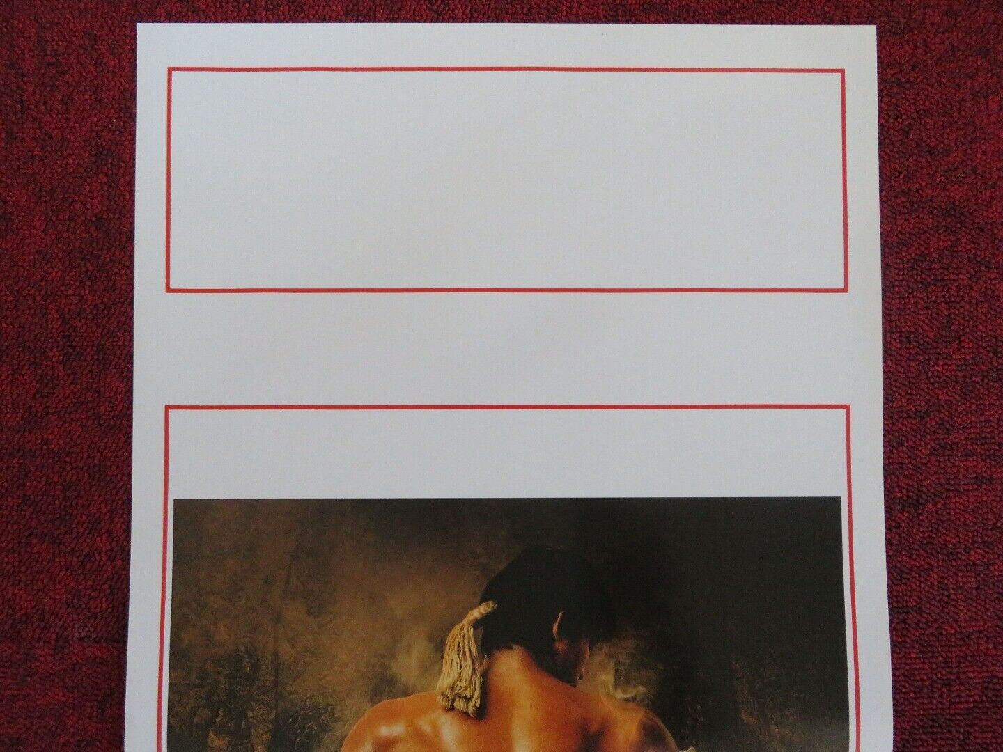 ONGBAK NATO PER COMBATTERE ITALIAN LOCANDINA (27.5"x13") POSTER P PINKAEW 2003 - Rendezvous Cinema