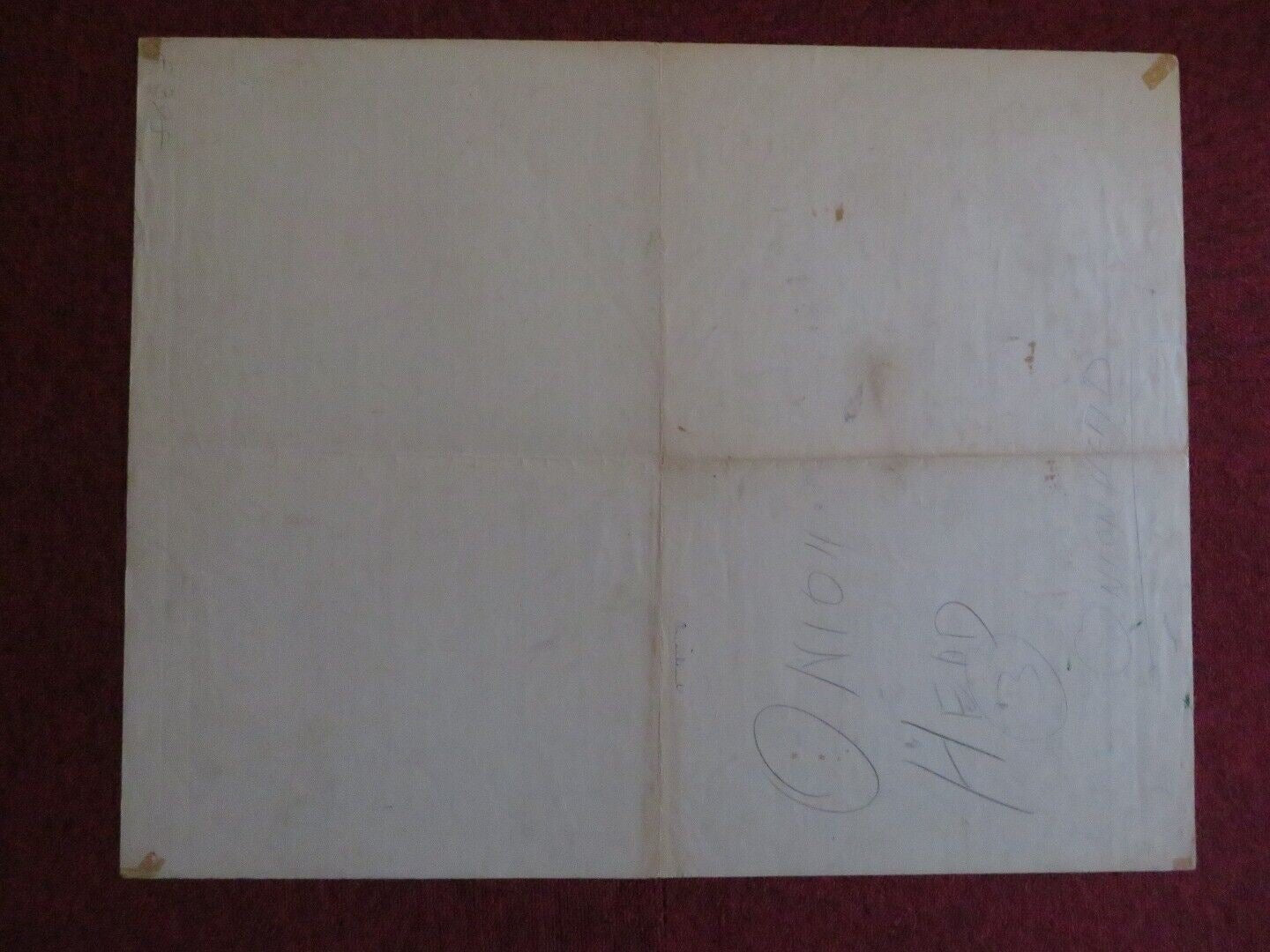 ONIONHEAD US HALF SHEET (22"x 28") POSTER ANDY GRIFFITH WALTER MATTHAU 1958 Movie posters