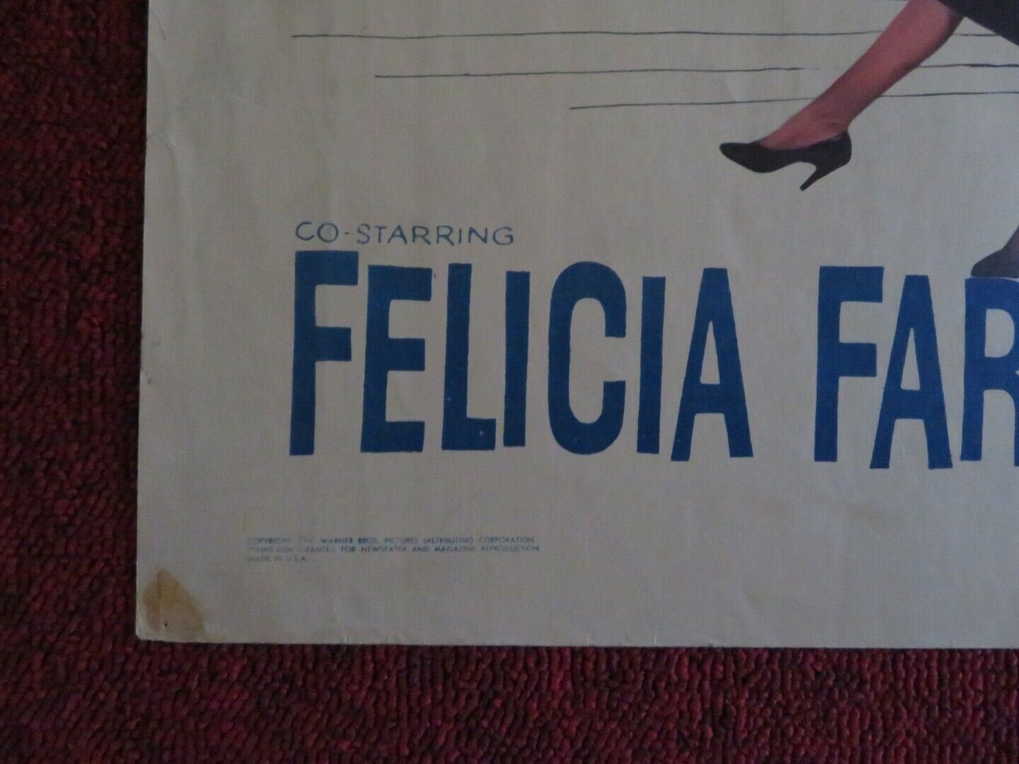 ONIONHEAD US HALF SHEET (22"x 28") POSTER ANDY GRIFFITH WALTER MATTHAU 1958 Movie posters