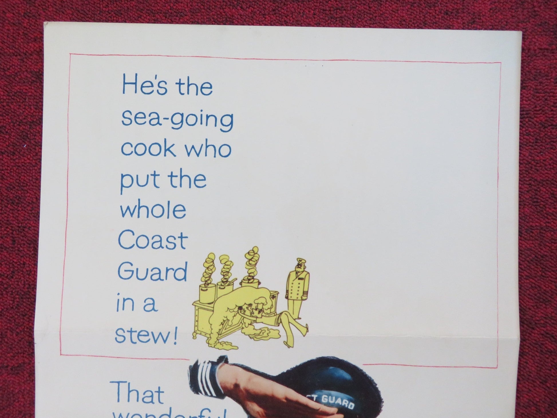 ONIONHEAD US INSERT (14"x 36") POSTER ANDY GRIFFITH WALTER MATTHAU 1958 Rendezvous Cinema Movie posters