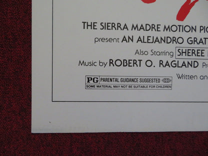 ONLY ONCE IN A LIFETIME FOLDED US ONE SHEET POSTER MIGUEL ROBELO 1979 Rendezvous Cinema Movie posters