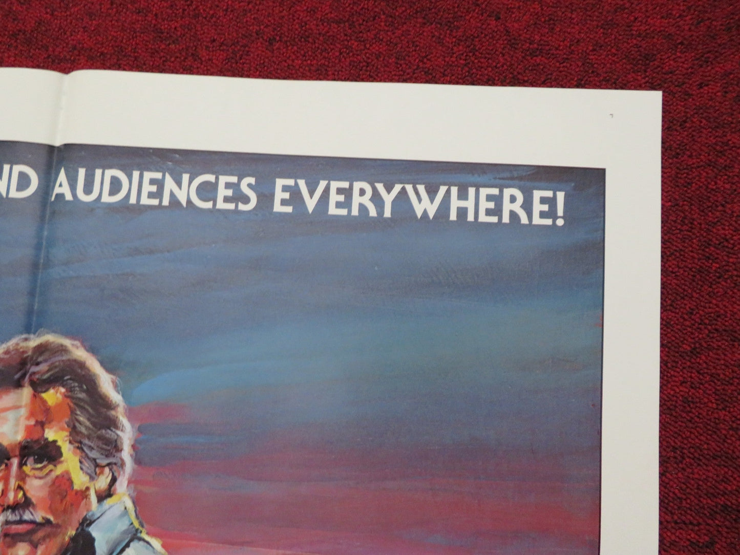 ONLY ONCE IN A LIFETIME FOLDED US ONE SHEET POSTER MIGUEL ROBELO 1979 Rendezvous Cinema Movie posters