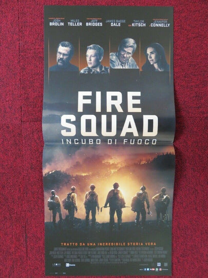 ONLY THE BRAVE ITALIAN LOCANDINA (26.5"x12.5") POSTER JOSH BROLIN MILES TELLER - Rendezvous Cinema