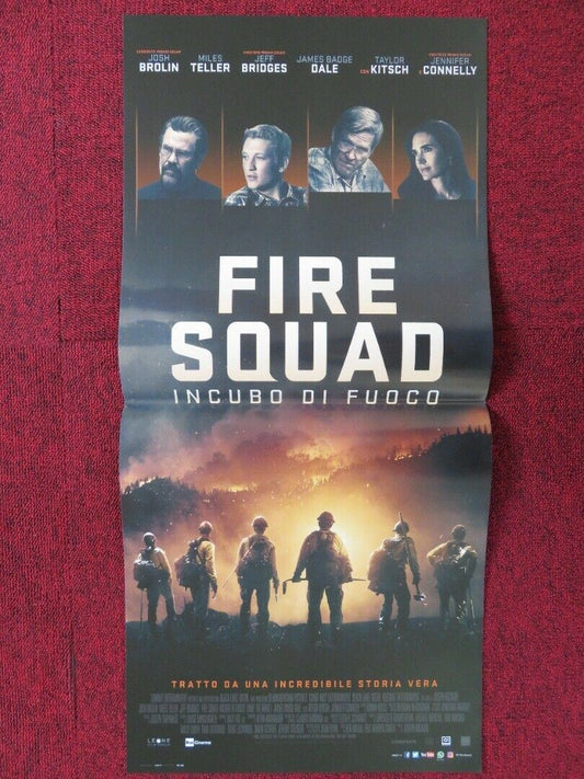 ONLY THE BRAVE ITALIAN LOCANDINA (26.5"x12.5") POSTER JOSH BROLIN MILES TELLER - Rendezvous Cinema