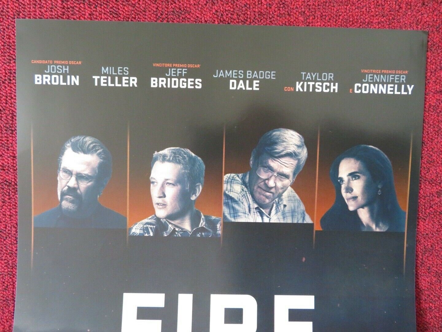 ONLY THE BRAVE ITALIAN LOCANDINA (26.5"x12.5") POSTER JOSH BROLIN MILES TELLER - Rendezvous Cinema