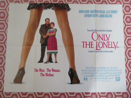 ONLY THE LONELY BRITISH QUAD (30 x 40)POSTER JOHN CANDY JAMES BELUSH JOHN HUGHES Movie posters