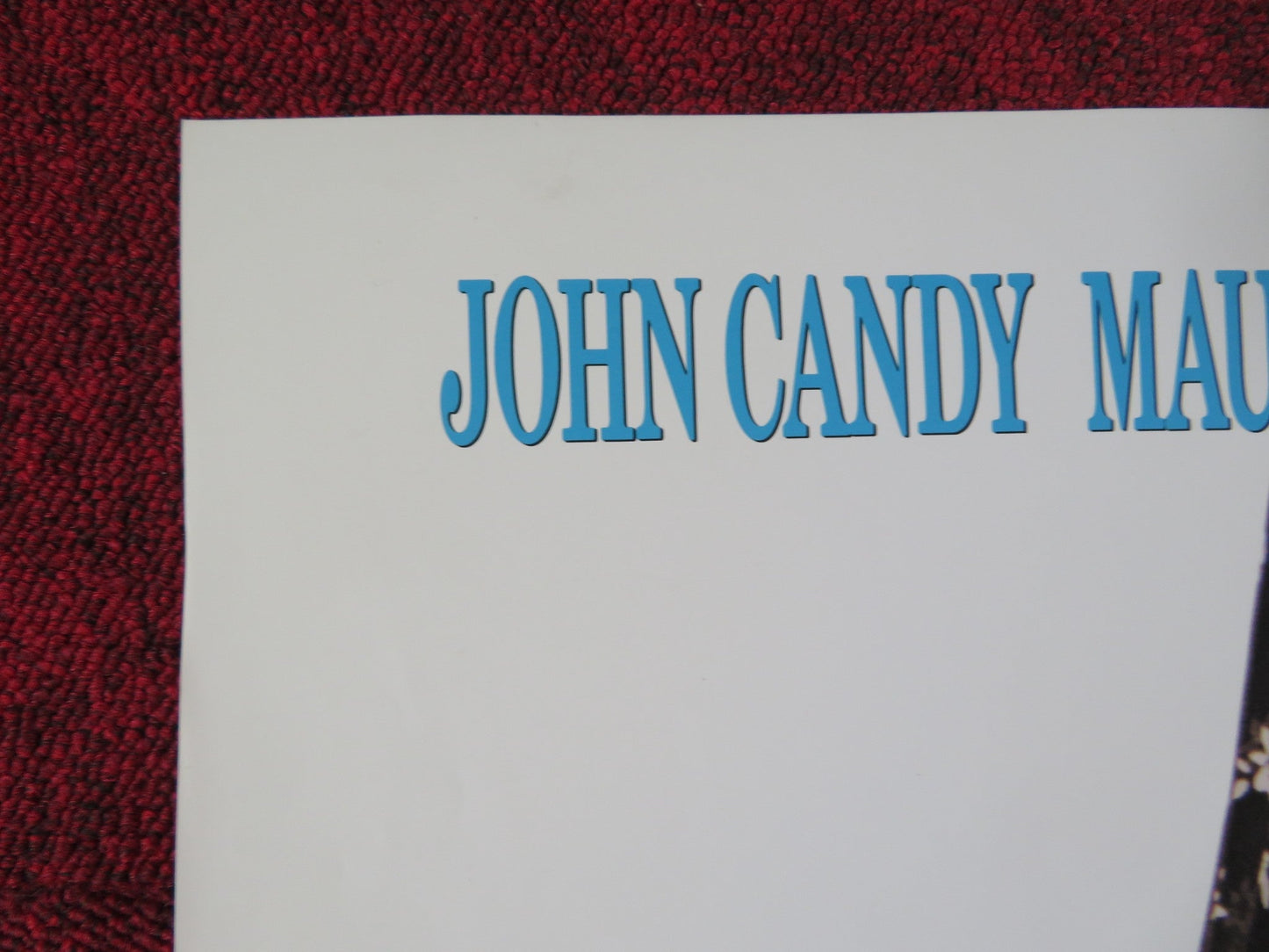 ONLY THE LONELY FOLDED US ONE SHEET POSTER JOHN CANDY MAUREEN O'HARA 1991 Rendezvous Cinema Movie posters