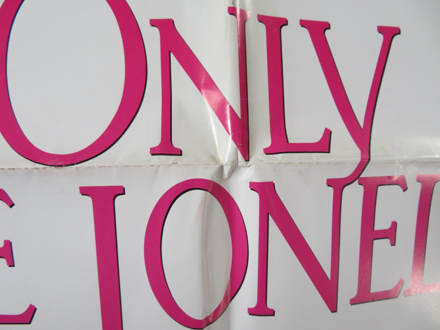 ONLY THE LONELY FOLDED US ONE SHEET POSTER JOHN CANDY MAUREEN O'HARA 1991 Rendezvous Cinema Movie posters