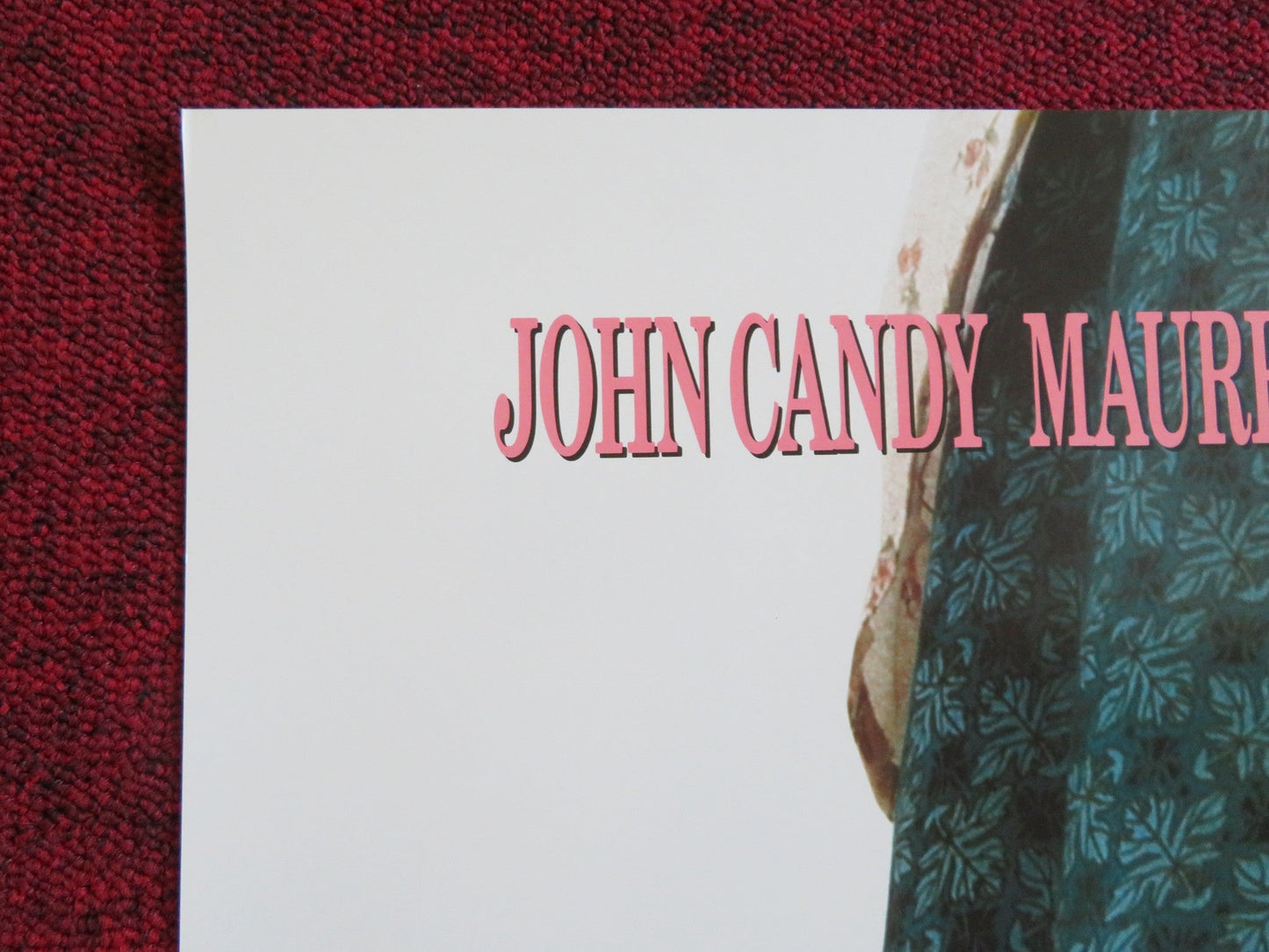 ONLY THE LONELY INTERNATIONAL ONE SHEET ROLLED POSTER JOHN CANDY O'HARA 1991 Rendezvous Cinema Movie posters