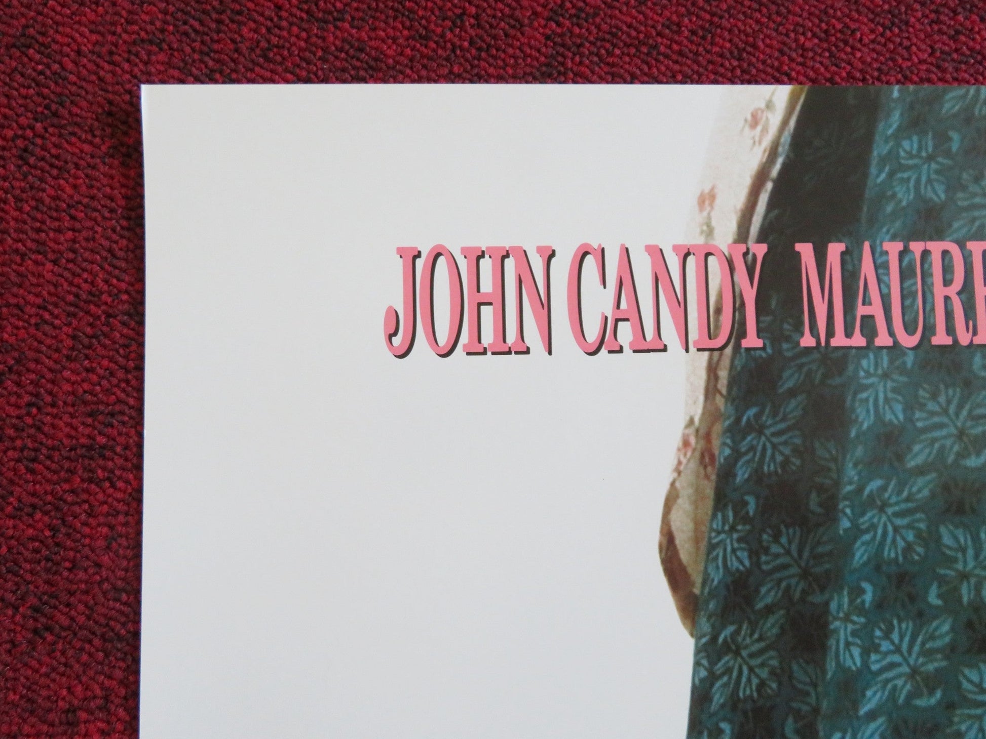 ONLY THE LONELY INTERNATIONAL ONE SHEET ROLLED POSTER JOHN CANDY O'HARA 1991 Rendezvous Cinema Movie posters