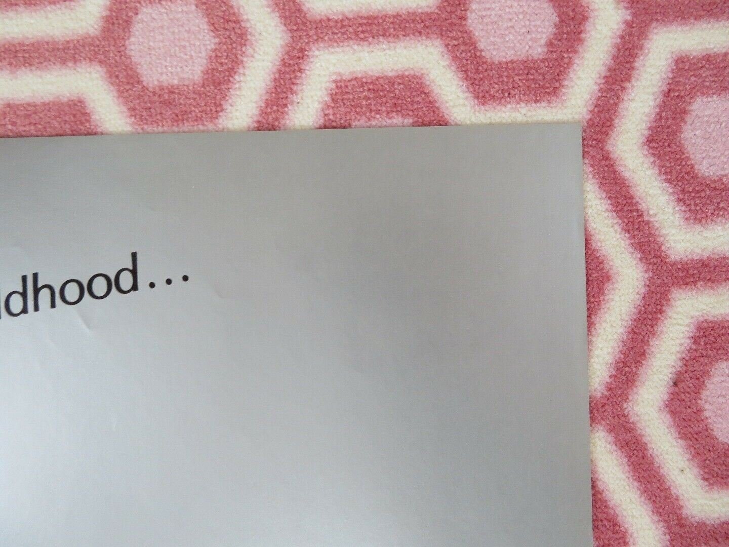 ONLY WHEN I LAUGH ONE SHEET POSTER FOLDED MARSHA MASON KRISTY MCNICHOL 1981 Movie posters