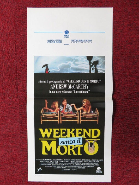 ONLY YOU ITALIAN LOCANDINA (27.5"x13") POSTER ANDREW MCCARTHY KELLY PRESTON 1992 Movie posters