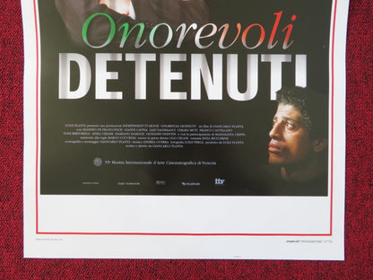 ONOREVOLI DETENUTI ITALIAN LOCANDINA POSTER MASSIMO DE FRANCOVICH G. CAVINA 1999 Rendezvous Cinema Movie posters