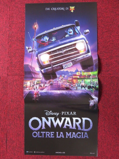 ONWARD ITALIAN LOCANDINA (26.5"x12.5") POSTER DISNEY PIXAR TOM HOLLAND 2020 - Rendezvous Cinema