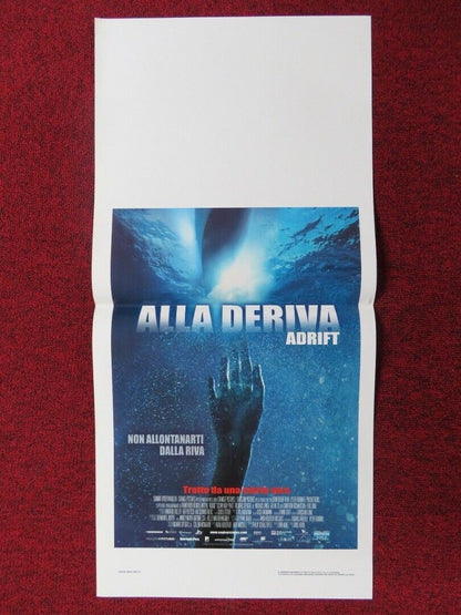 OPEN WATER 2: ADRIFT ITALIAN LOCANDINA (27.5"x13") POSTER SUSAN MAY PRATT 2006 - Rendezvous Cinema
